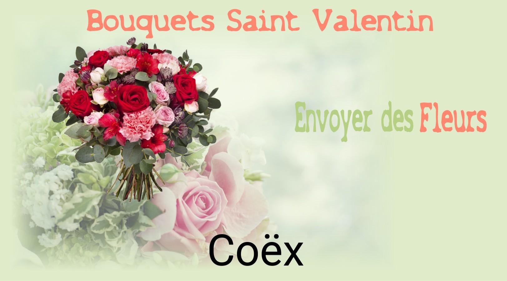 Roses de Saint-Valentin livrées à Coëx